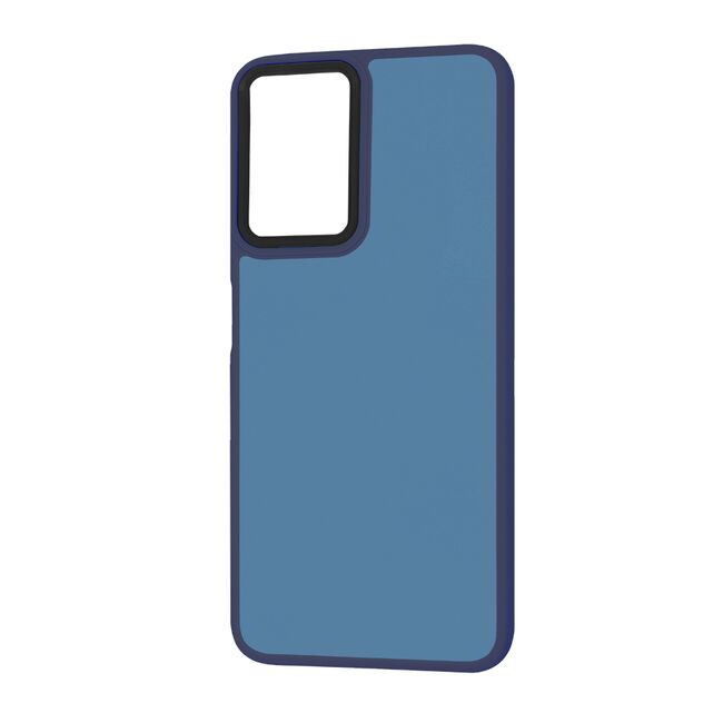 Husa pentru  Oppo A18, A38 CarbonFiber UltraSlim, Lightweight, albastru