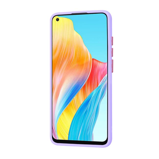 Husa pentru  Oppo A78 4G Ghost Series frosted - mov