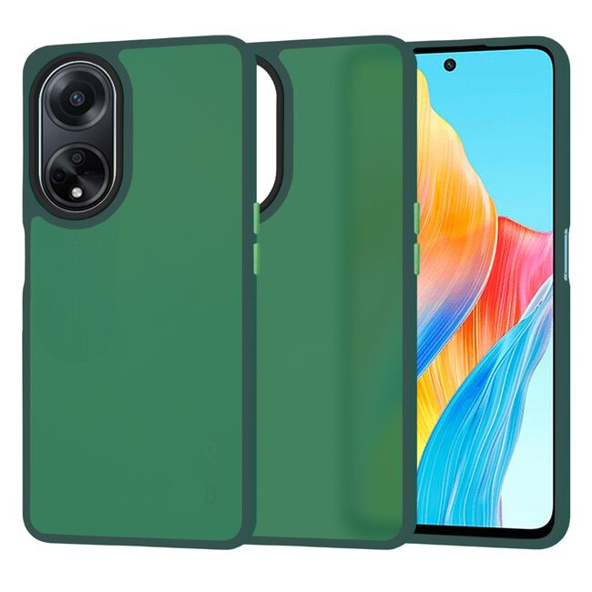 Husa pentru  Oppo A98 Ghost Series frosted - verde