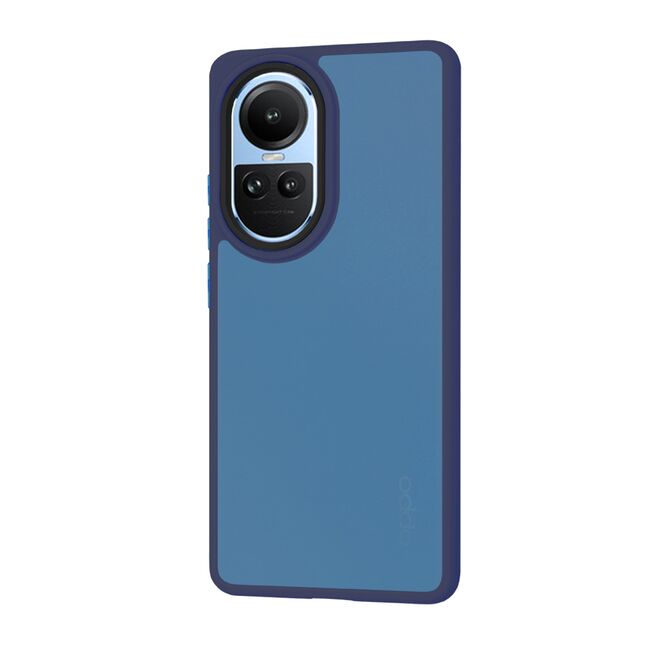 Husa pentru  Oppo Reno 10, Reno 10 Pro Ghost Series frosted - albastru