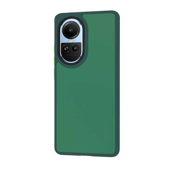 Husa pentru  Oppo Reno 10, Reno 10 Pro Ghost Series frosted - verde