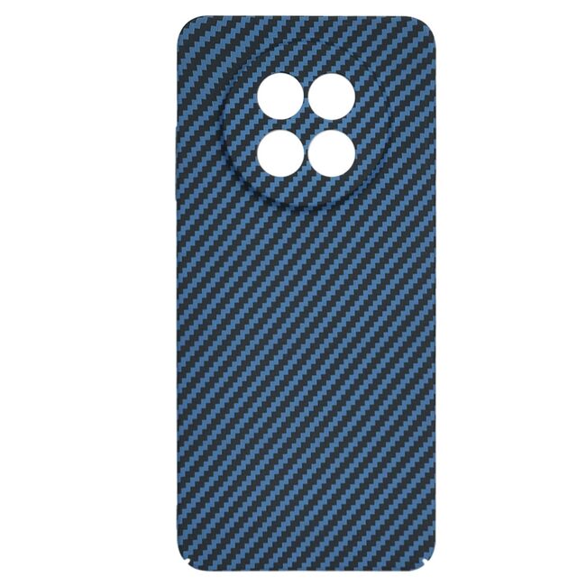 Husa pentru  Realme 12, 12X CarbonFiber UltraSlim, Lightweight, albastru