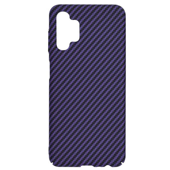 Husa pentru  Samsung Galaxy A13 4G CarbonFiber UltraSlim, Lightweight, mov