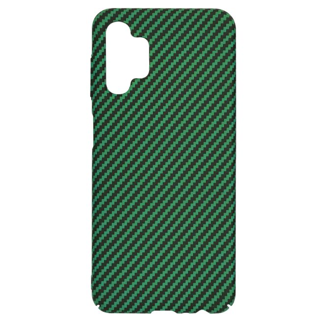 Husa pentru  Samsung Galaxy A13 4G CarbonFiber UltraSlim, Lightweight, verde