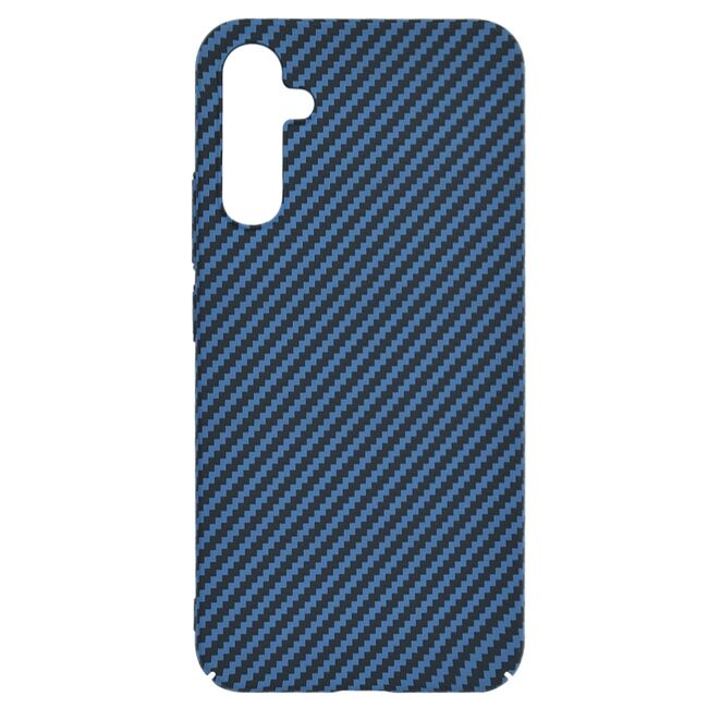 Husa pentru  Samsung Galaxy A34 5G CarbonFiber UltraSlim, Lightweight, albastru