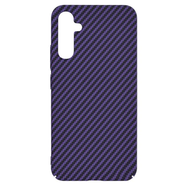 Husa pentru  Samsung Galaxy A34 5G CarbonFiber UltraSlim, Lightweight, mov