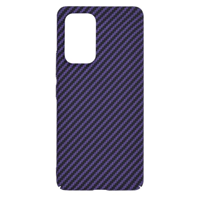 Husa pentru  Samsung Galaxy A53 5G CarbonFiber UltraSlim, Lightweight, mov