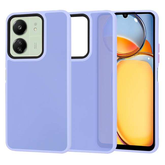 Husa pentru  Xiaomi Redmi 13C Ghost Series frosted - mov