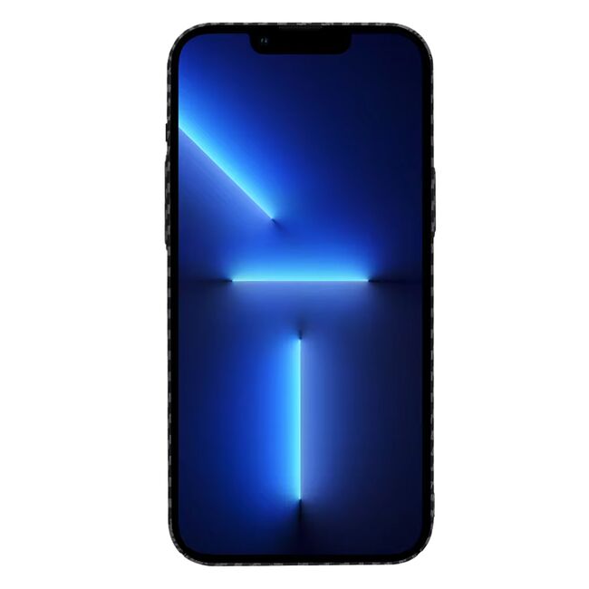Husa pentru  iPhone 13 Pro Max CarbonFiber UltraSlim, Lightweight, negru