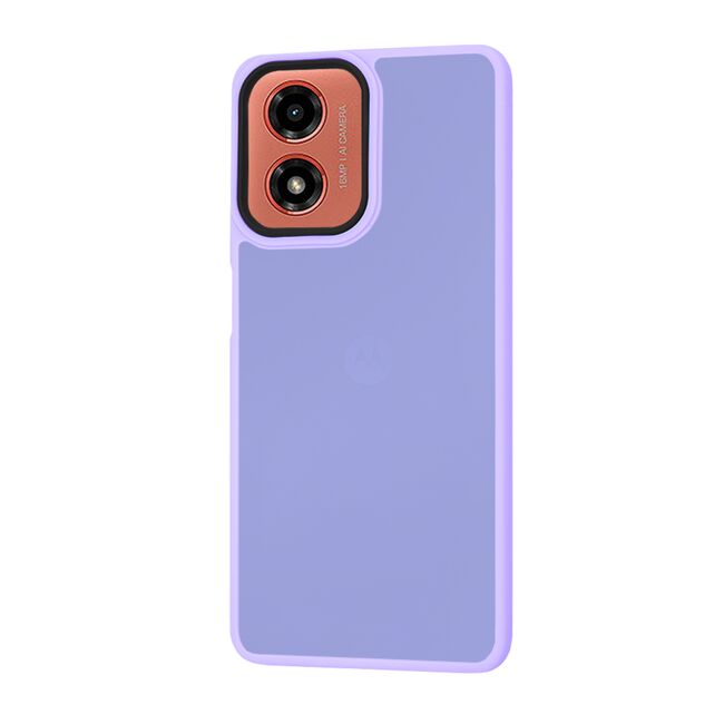 Husa pentru Motorola Moto G04 / G24 / G24 Power Ghost Series frosted - mov