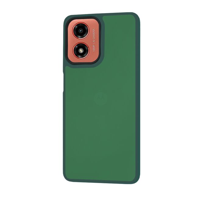 Husa pentru Motorola Moto G04 / G24 / G24 Power Ghost Series frosted - verde