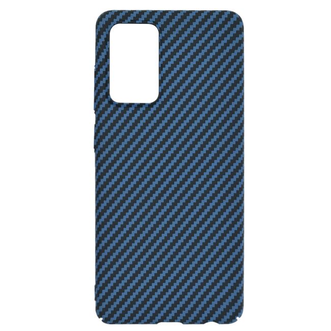Husa pentru Samsung Galaxy A52  / A52s CarbonFiber UltraSlim, Lightweight, albastru