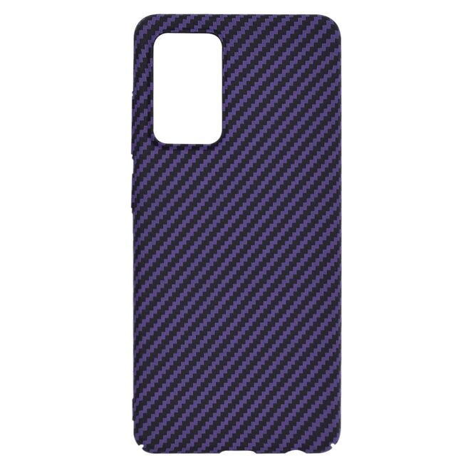 Husa pentru Samsung Galaxy A52  / A52s CarbonFiber UltraSlim, Lightweight, mov