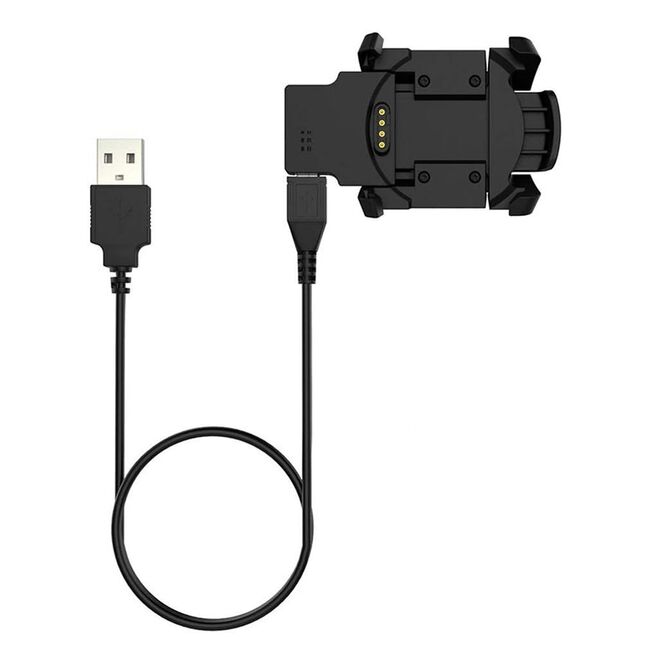 Incarcator Garmin Fenix 3 wireless cu cablu USB, Techsuit TGC5