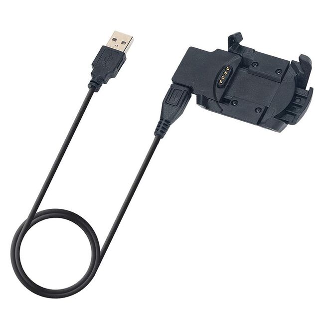 Incarcator Garmin Fenix 3 wireless cu cablu USB, Techsuit TGC5