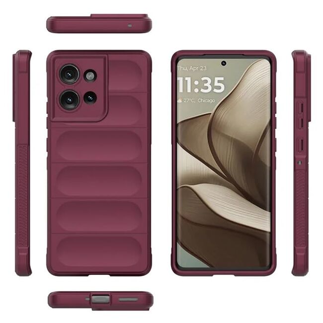 Husa pentru  Oppo A80 Liquid Silicone, Microfibre Lining, Non-Slip Airbag Design, negru