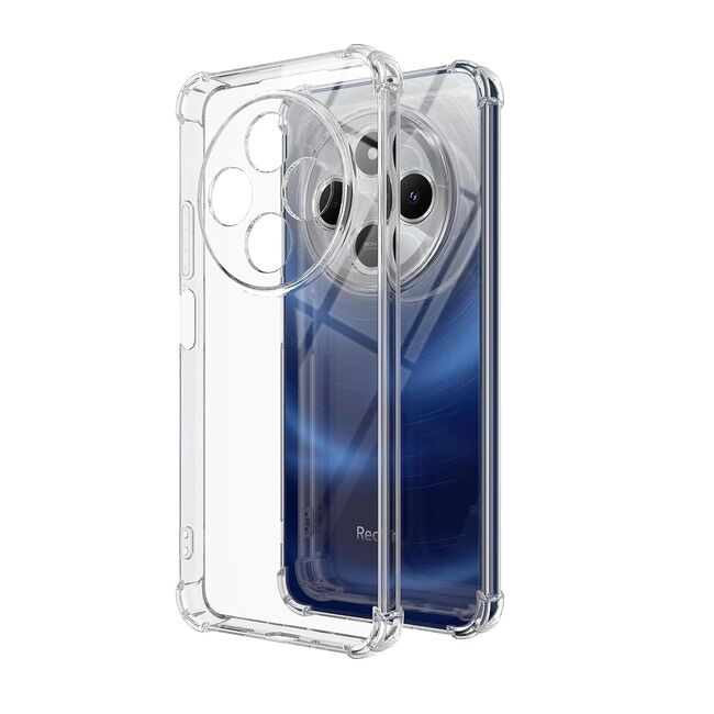 Husa pentru Xiaomi Redmi 14C Anti-Shock 1.5mm reinforced 4 corners, clear