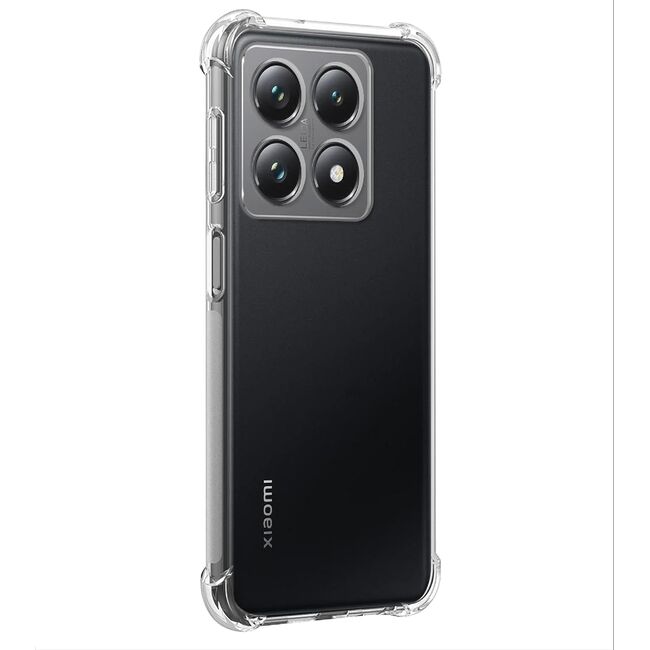 Husa pentru Xiaomi 14T Anti-Shock 1.5mm reinforced 4 corners, transparent