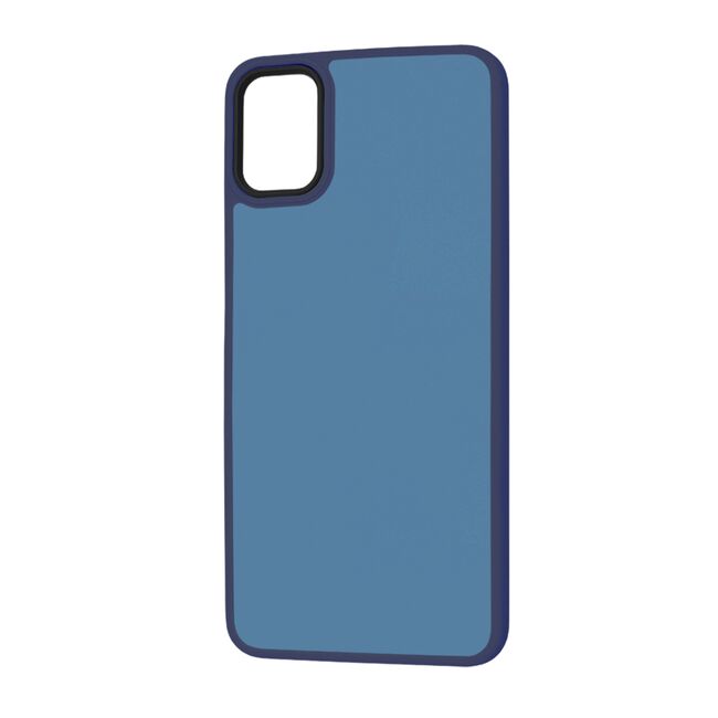 Husa pentru  Samsung Galaxy A06 Ghost Series frosted - albastru