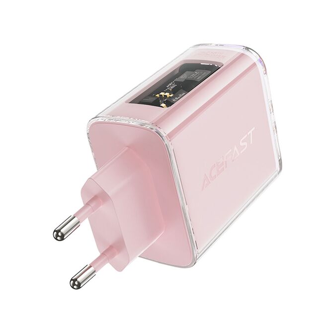Incarcator Type-C 2 x USB-C, Acefast A45, GaN 65W Power Delivery