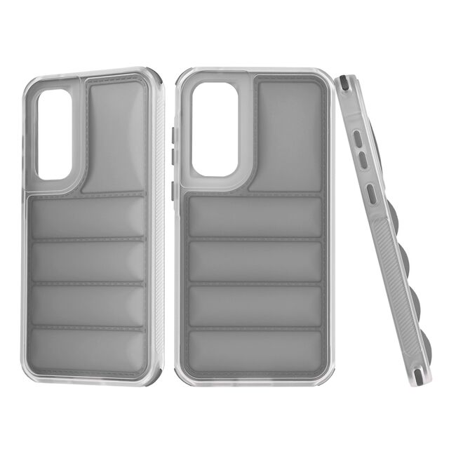 Husa pentru  Samsung Galaxy A55 Air Cusion anti-shock, Dazzling - negru