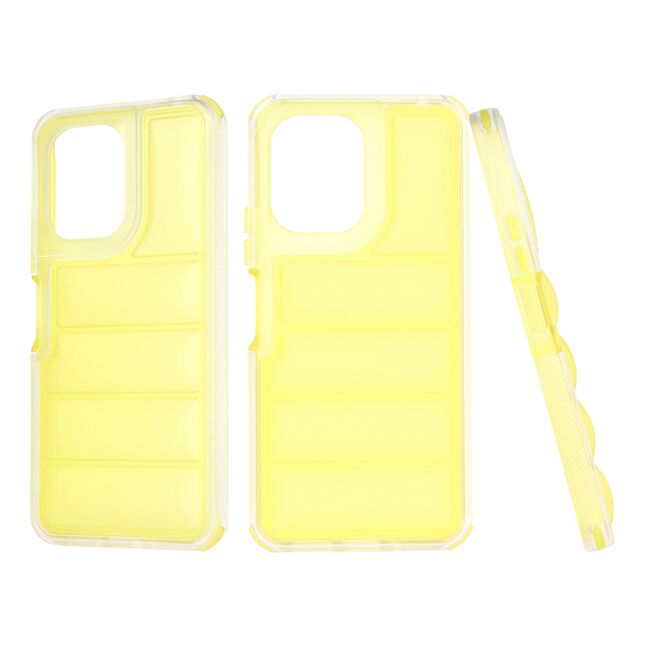 Husa pentru  Xiaomi Redmi 13C Air Cusion anti-shock, Dazzling - galben