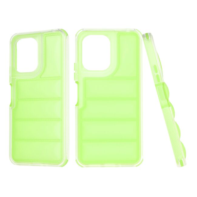 Husa pentru  Xiaomi Redmi 13C Air Cusion anti-shock, Dazzling - verde
