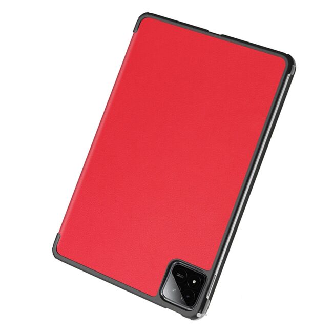 Husa pentru Xiaomi Pad 6S Pro 12.4 tip stand functie sleep/wake-up, bordeaux