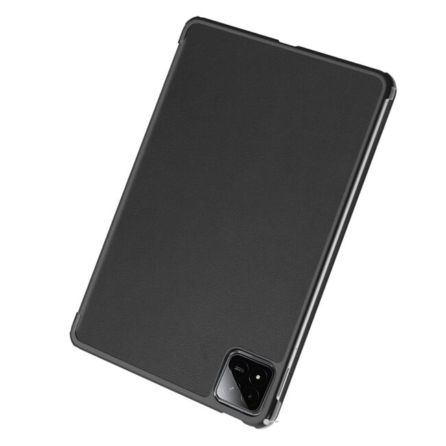 Husa pentru Xiaomi Pad 6S Pro 12.4 tip stand functie sleep/wake-up, negru