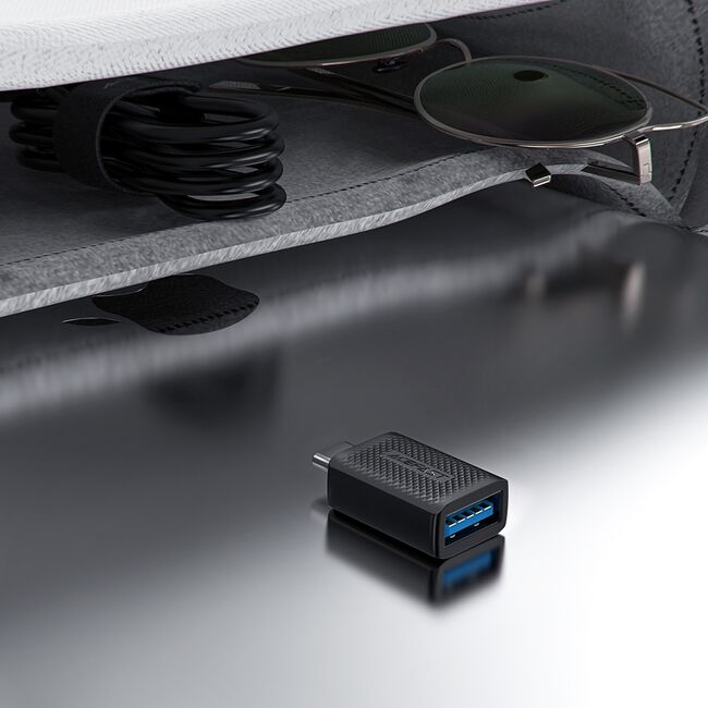 Adaptor USB 3.0 Type-C, 5Gbps, Fast Charging, Acefast J1