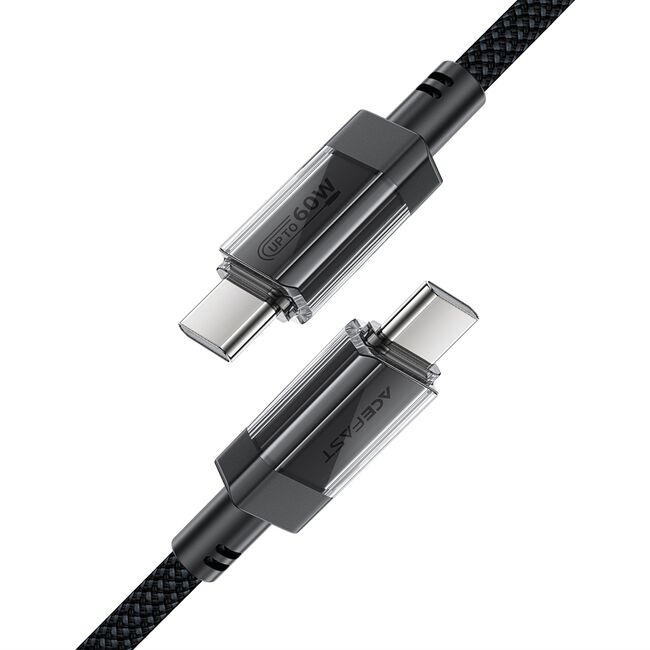 Cablu de date Type-C la Type-C, 60W, Acefast C12-03, 1.2m