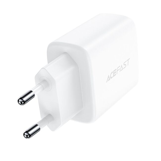 Incarcator priza USB Type-C, Acefast A25, PD20W, alb