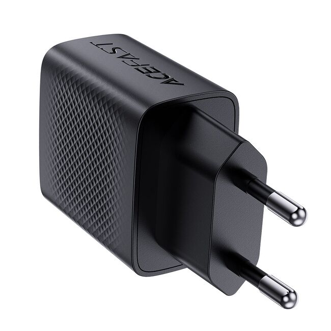 Incarcator GaN Type-C, 20W Power Delivery, Acefast A82, negru