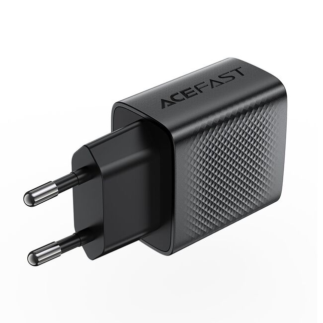 Incarcator tip USB 18W Quick Charge GaN, Acefast A90, negru