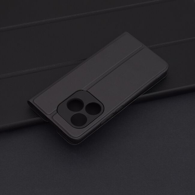Husa pentru   Realme GT 6 / GT 6T tip carte BookFlip, inchidere magnetica, negru