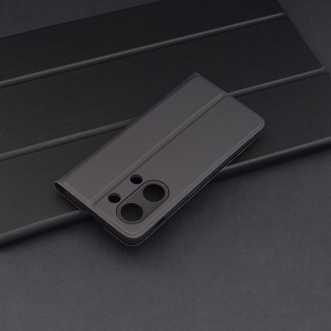 Husa pentru  OnePlus Nord 3 tip carte BookFlip, inchidere magnetica, negru