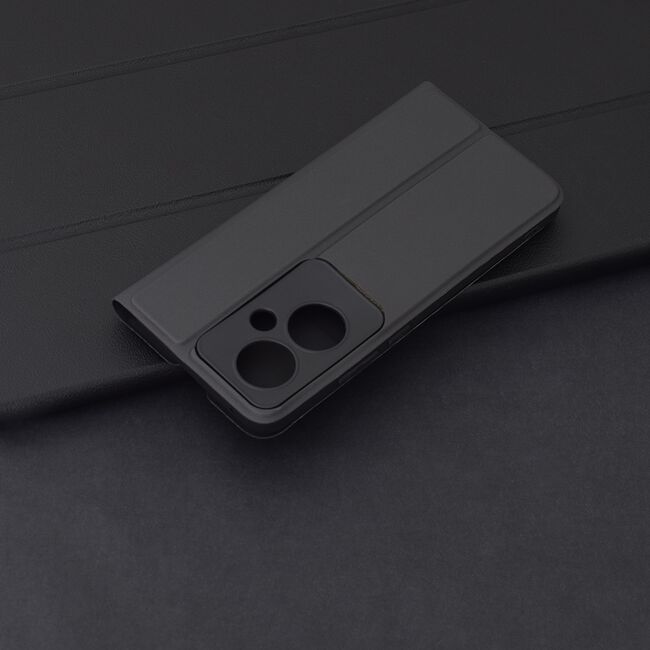 Husa pentru  Oppo Reno 11F tip carte BookFlip, inchidere magnetica, negru
