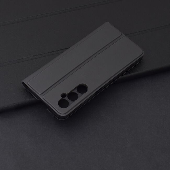 Husa pentru  Realme C65 tip carte BookFlip, inchidere magnetica, negru