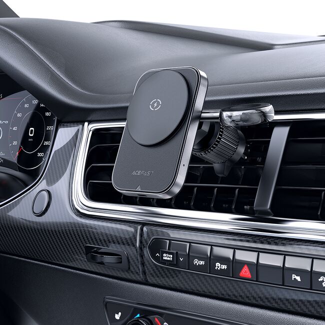 Suport auto cu incarcare wireless pentru iPhone Acefast D18