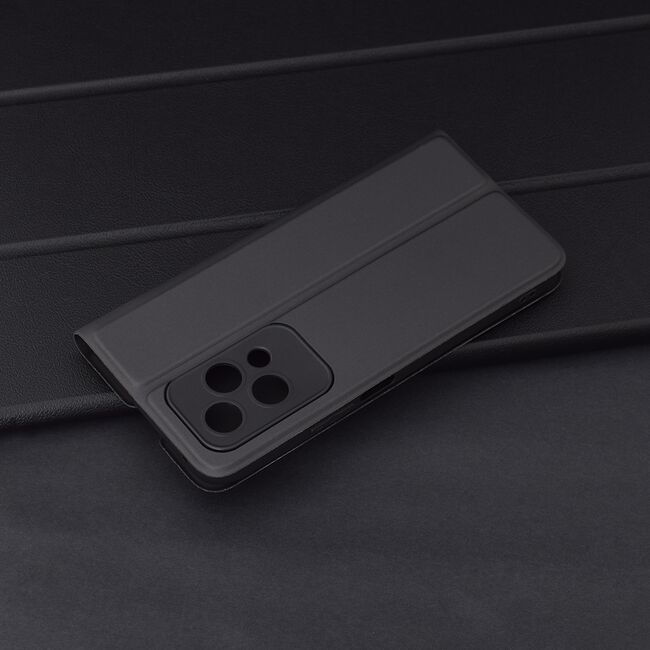 Husa pentru  Honor 200 Lite tip carte BookFlip, inchidere magnetica, negru