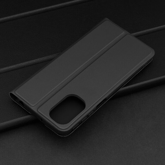 Husa pentru  Motorola Moto G31, G41 tip carte BookFlip, inchidere magnetica, negru