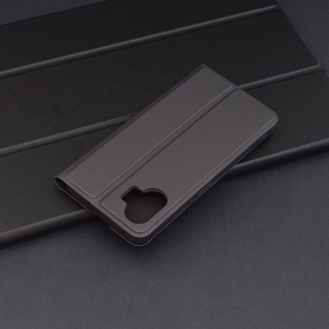Husa pentru  Nothing Phone 2 tip carte BookFlip, inchidere magnetica, negru