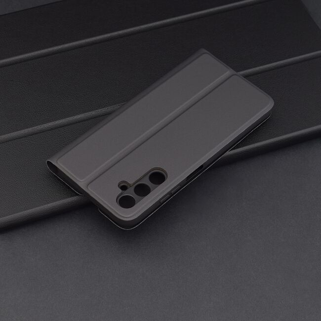 Husa pentru  Samsung Galaxy A05s tip carte BookFlip, inchidere magnetica, negru