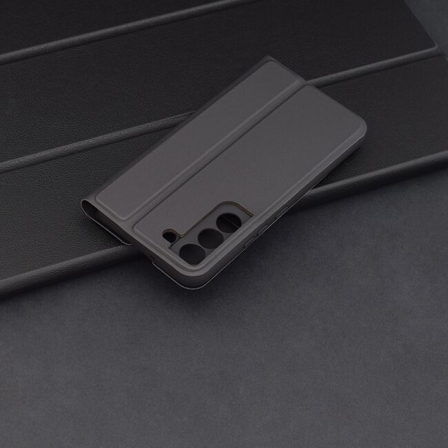 Husa pentru  Samsung Galaxy S22 5G tip carte BookFlip, inchidere magnetica, negru
