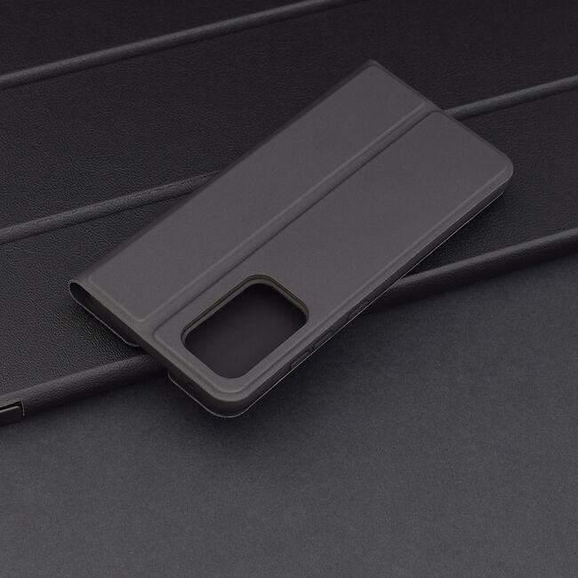 Husa pentru Samsung Galaxy A52  / A52s tip carte BookFlip, inchidere magnetica, negru