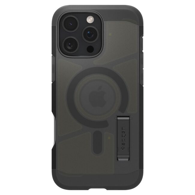 Husa premium pentru  iPhone 16 Pro Max Spigen - Tough Armor MagSafe - Negru mat