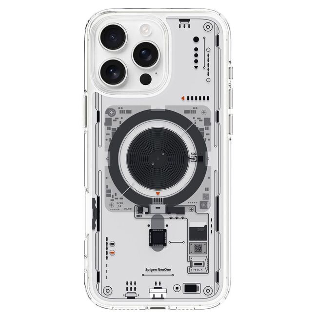 Husa premium pentru  iPhone 16 Pro Max Spigen - Ultra Hybrid Zero One Magsafe - Alb