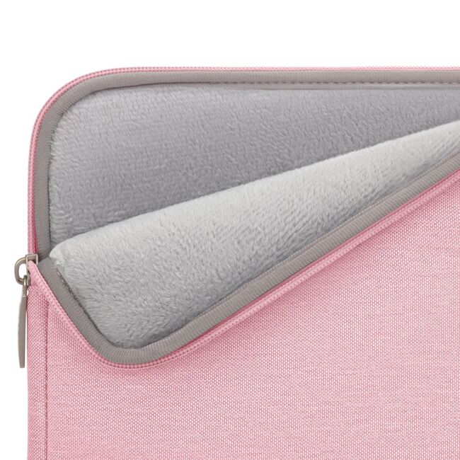 Husă Laptop 13-14" Slim SoftTouch – Design Elegant, Protecție Premium, Compartiment Accesorii, Ideală pentru MacBook, ASUS, Lenovo, HP, Dell, dusty rose