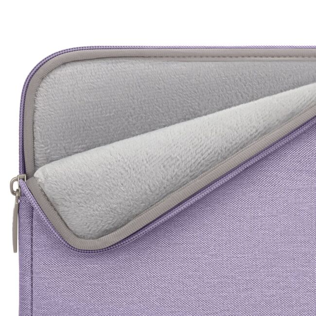 Husă Laptop 13-14" Slim SoftTouch – Design Elegant, Protecție Premium, Compartiment Accesorii, Ideală pentru MacBook, ASUS, Lenovo, HP, Dell, lavanda