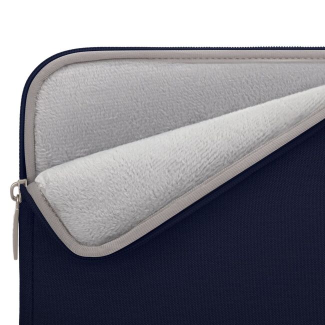Husă Laptop 13-14" Slim SoftTouch – Design Elegant, Protecție Premium, Compartiment Accesorii, Ideală pentru MacBook, ASUS, Lenovo, HP, Dell, navy blue